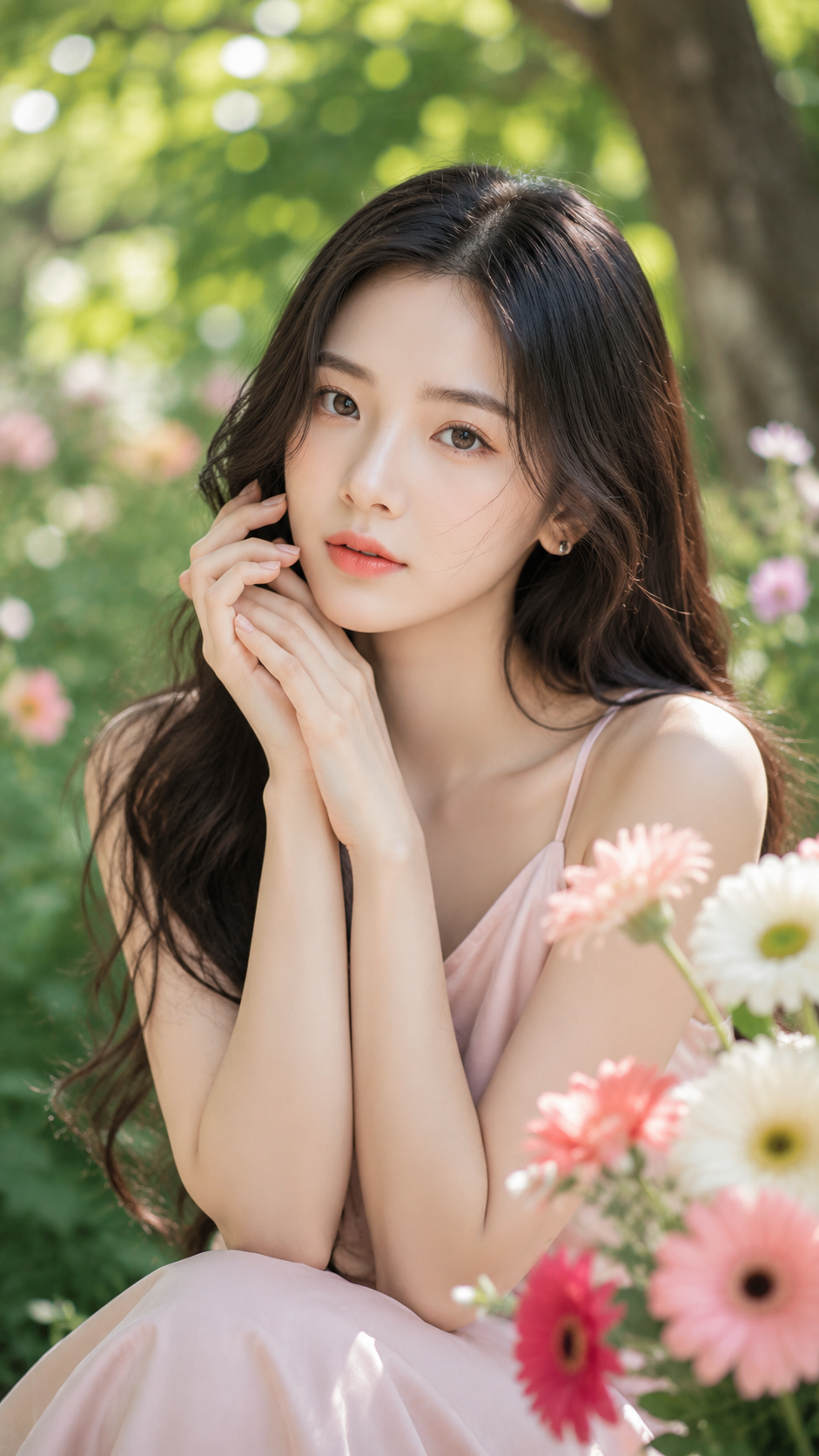 Nàng Thơ Giữa Vườn Hoa Mùa Hạ