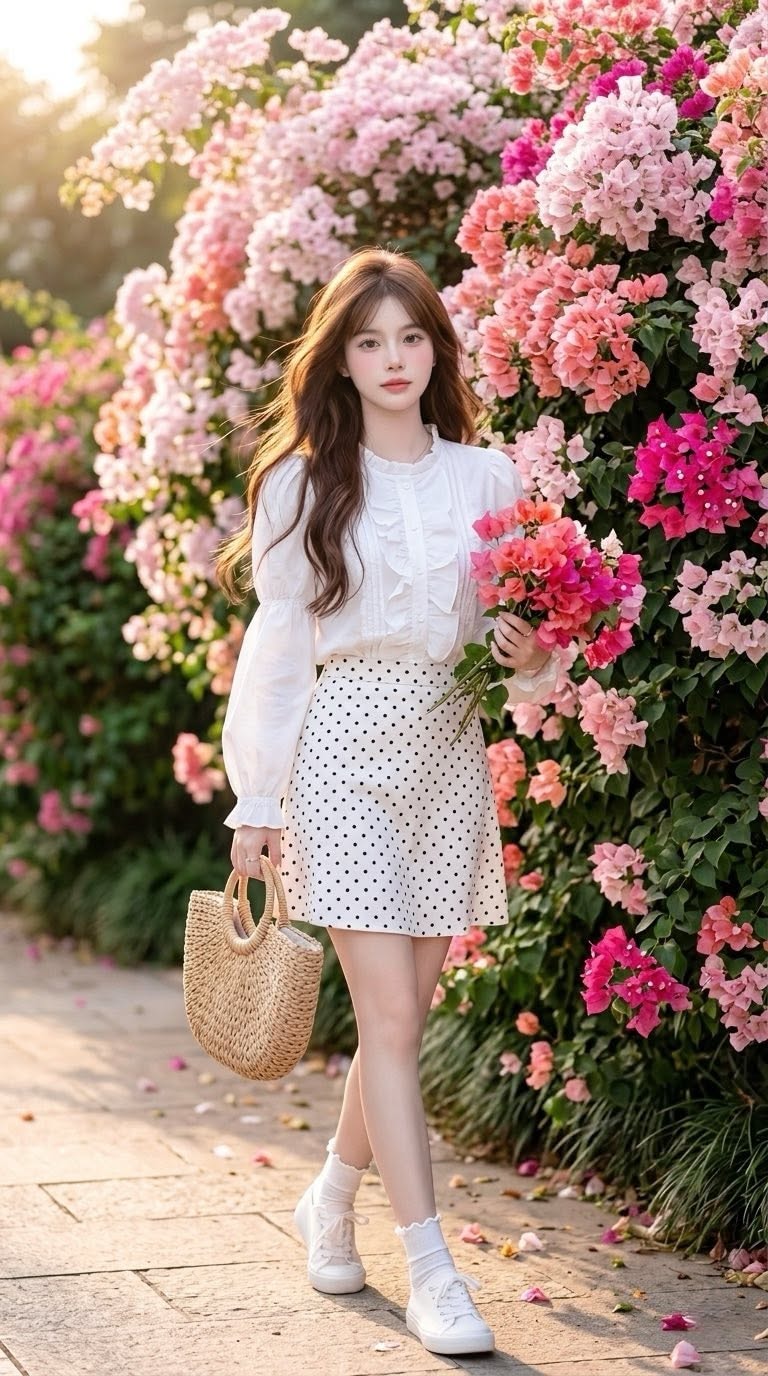 Nàng Thơ Giữa Vườn Hoa Giấy